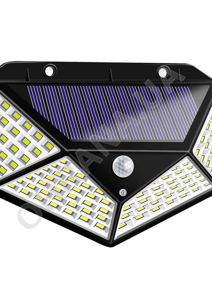 Комплект ліхтарів 8 шт на сонячній батареї Motion 100 LED з датчиком Solar (236127146)