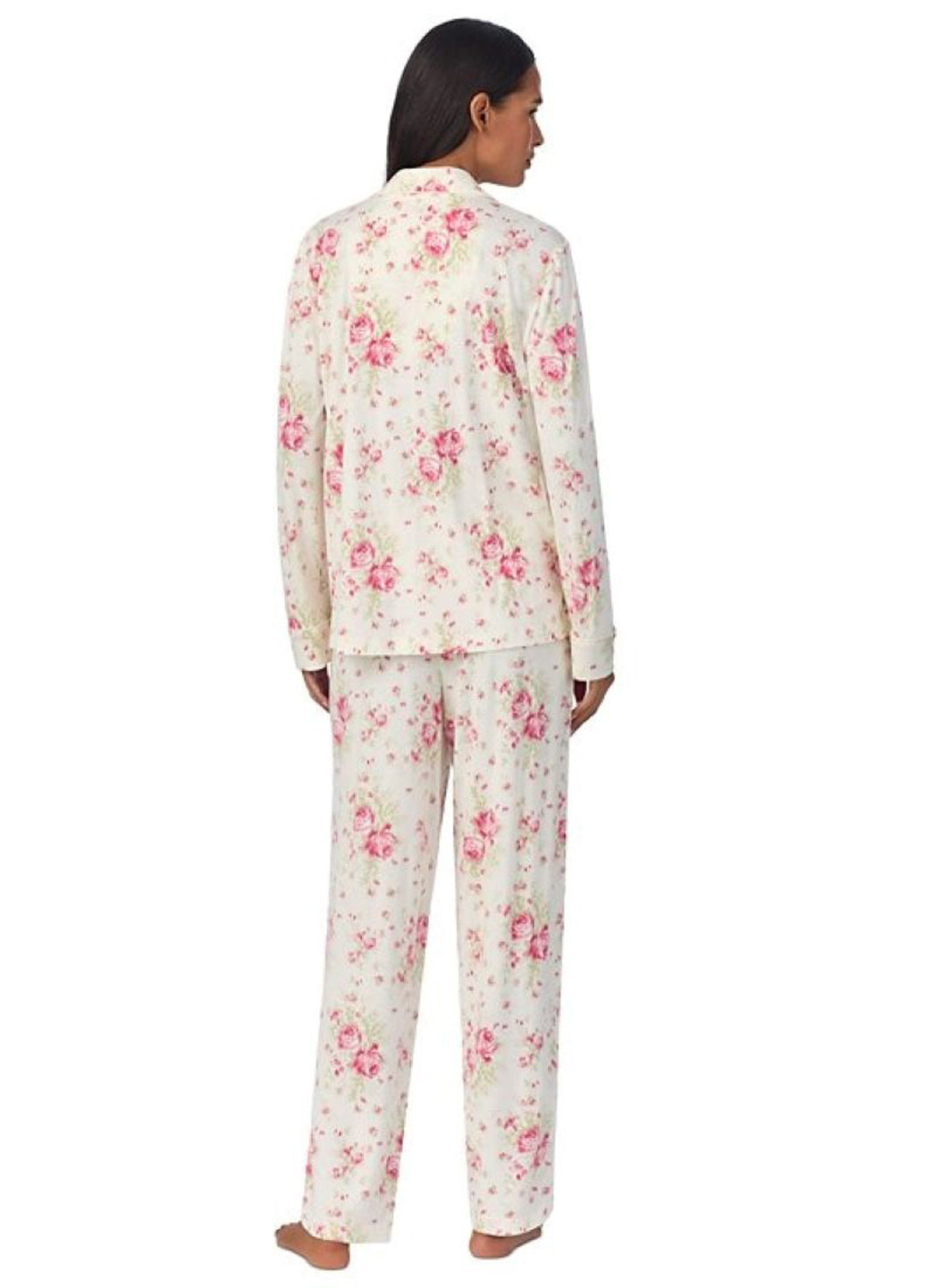 Белая всесезон пижама (рубашка, брюки) рубашка + брюки Ralph Lauren