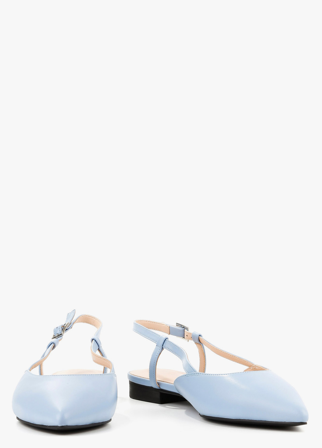 Le'BERDES Туфли слингбеки голубой з натуральная кожа, украина — лето (293152924)