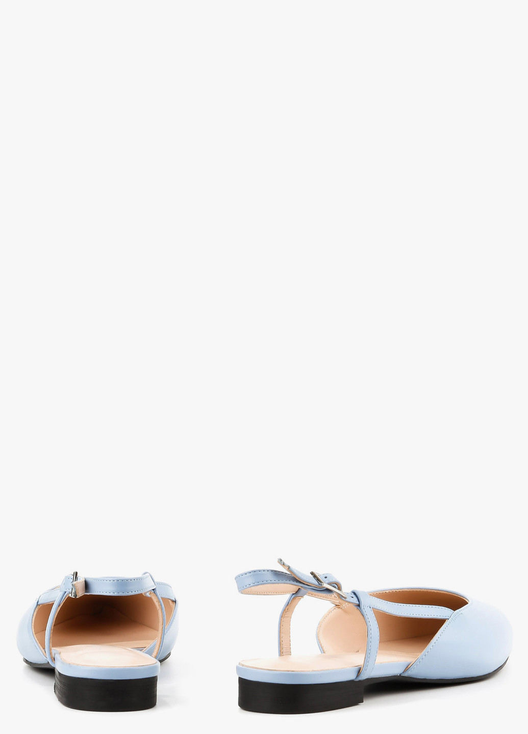 Le'BERDES Туфли слингбеки голубой з натуральная кожа, украина — лето (293152924)