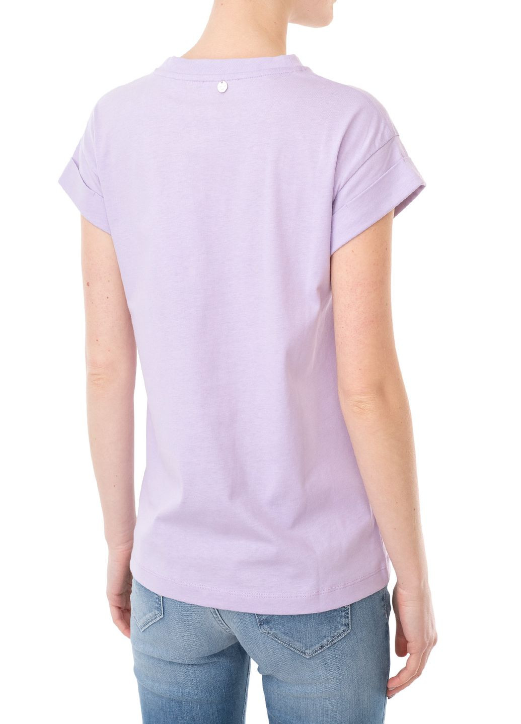 Фиолетовая летняя футболка Rich & Royal