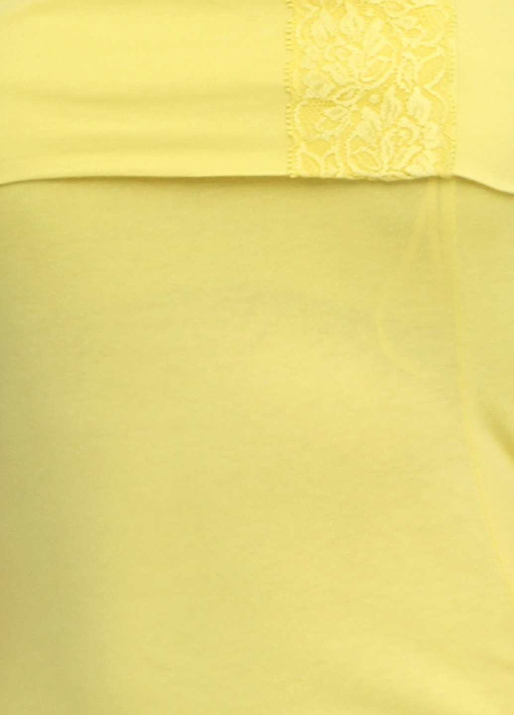 Желтое пляжное платье короткое Yamamay однотонное