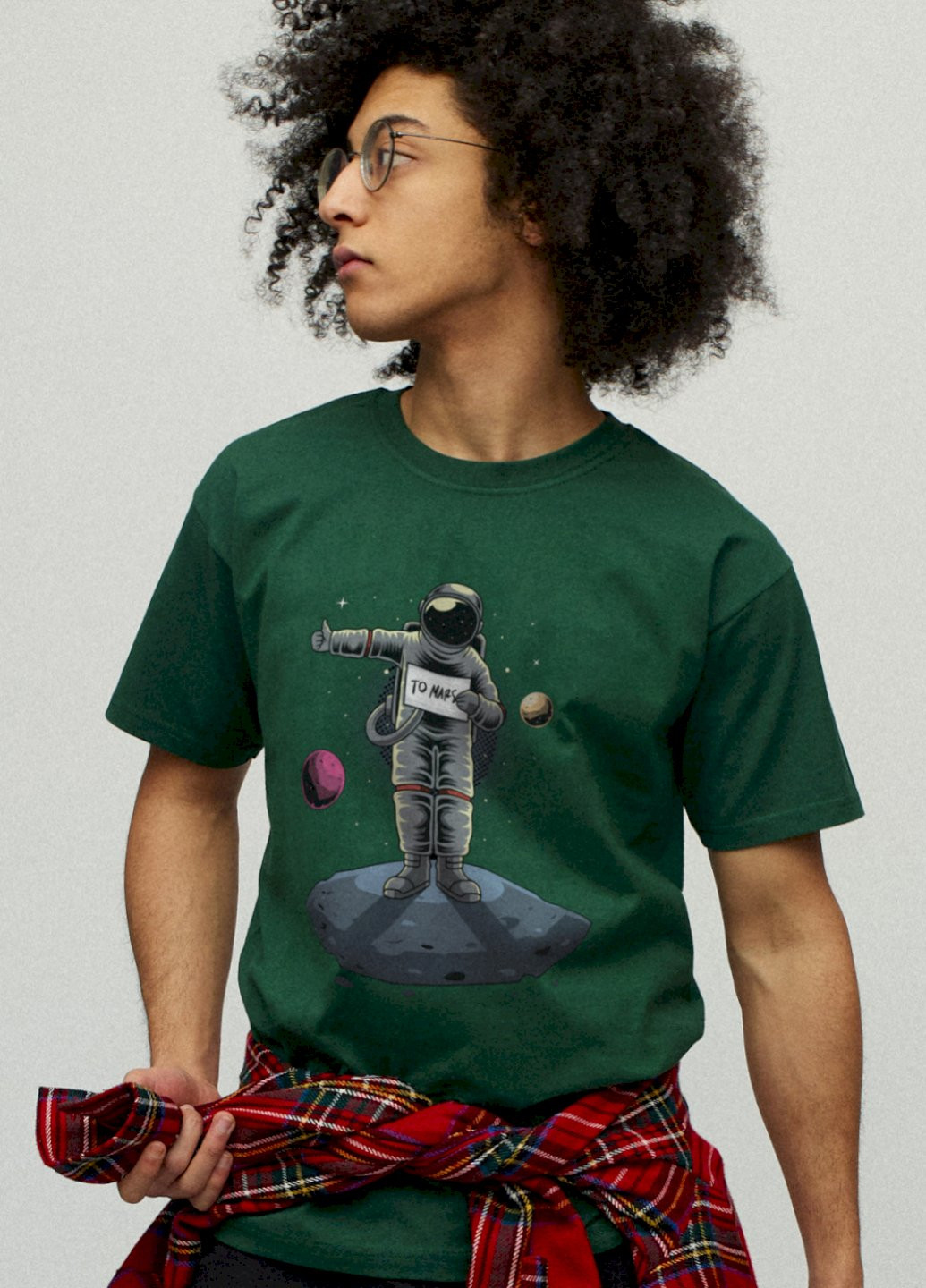 Темно-зелена футболка чоловіча YAPPI