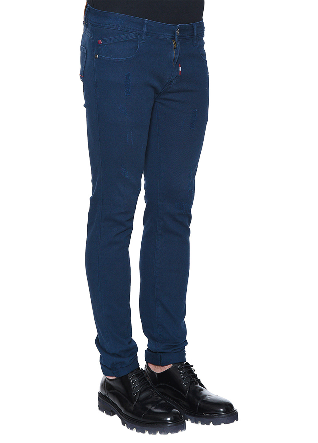 Синие демисезонные джинсы Marville