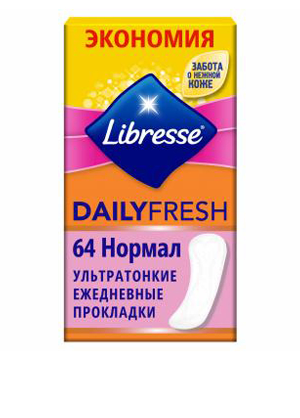 Прокладки ежедневные Daily Fresh Normal, (64 шт.) Libresse (151219460)