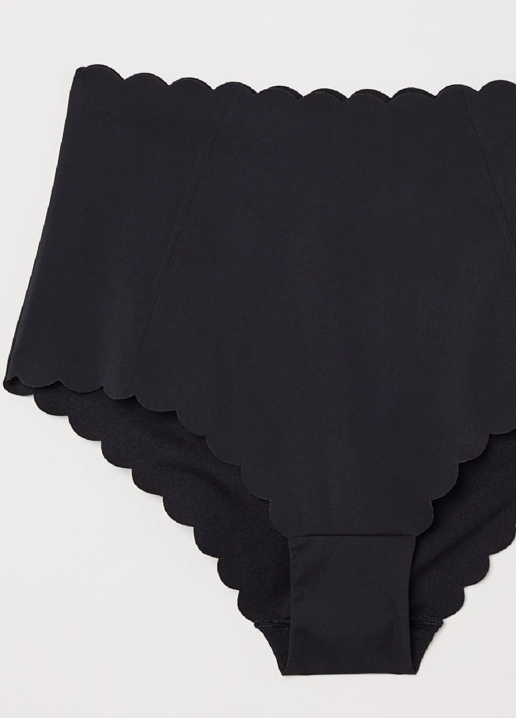 Черные купальные трусики однотонные H&M