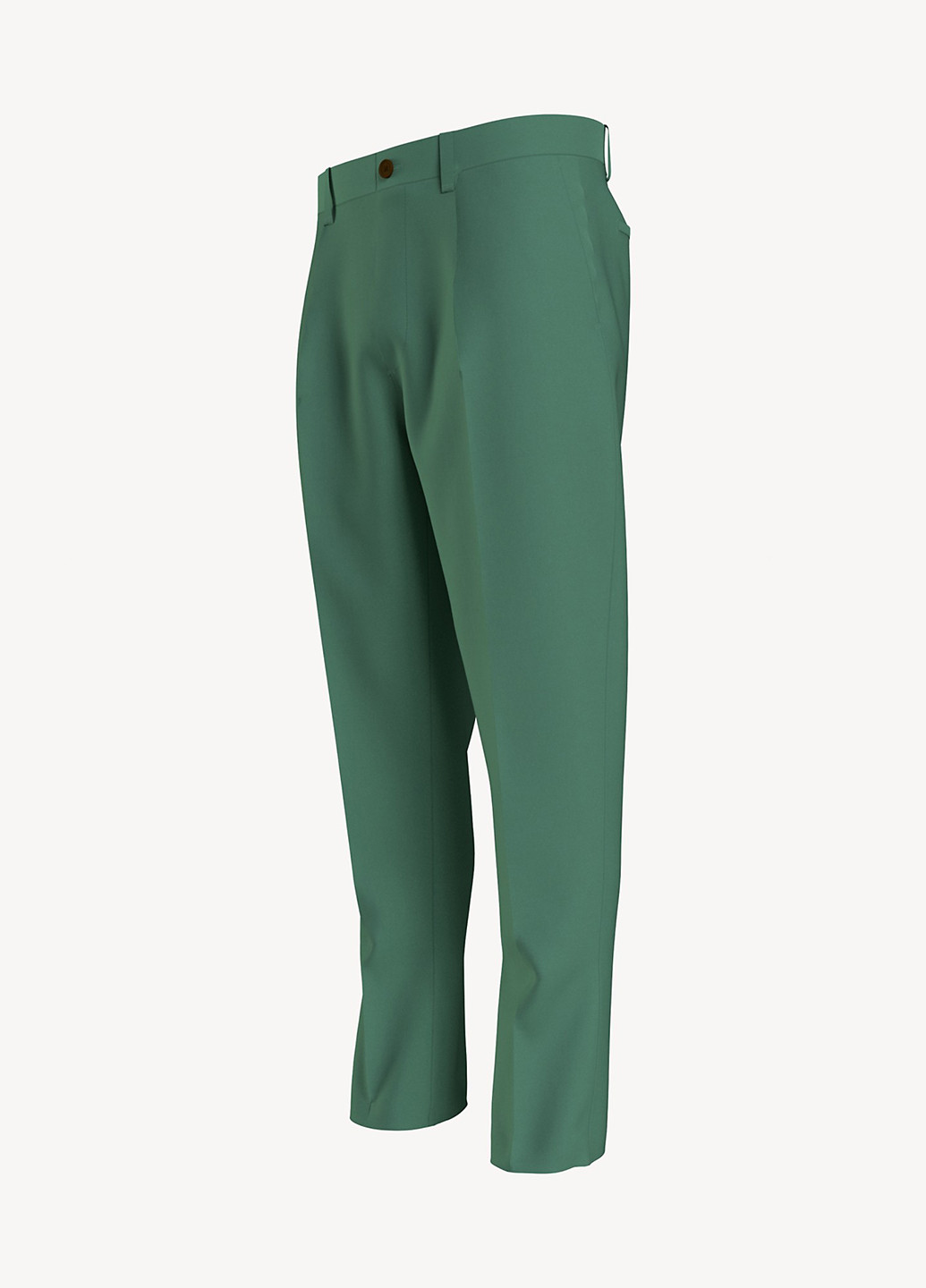 Зеленые кэжуал демисезонные зауженные брюки Tommy Hilfiger