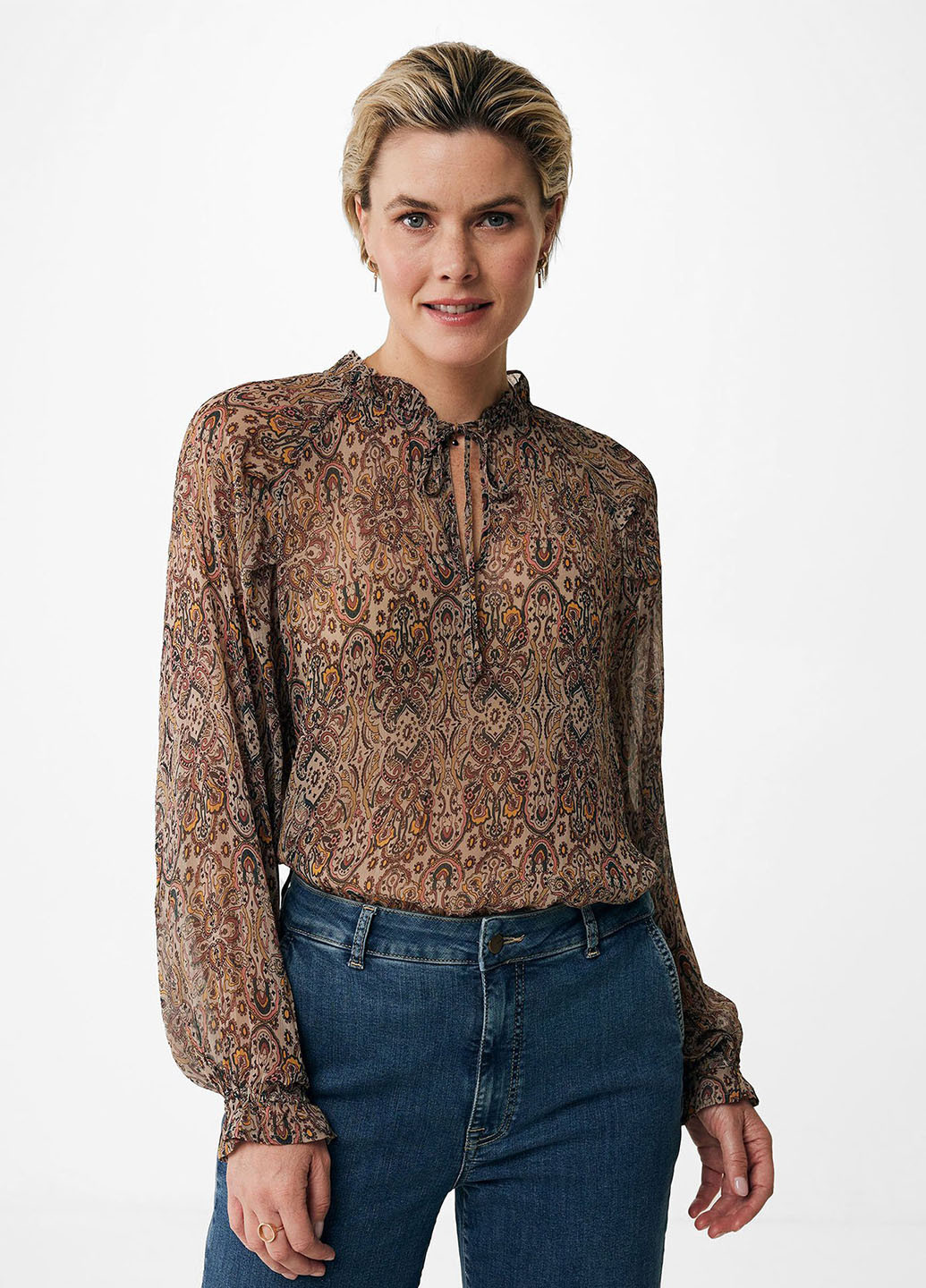 Комбинированная блуза Mexx