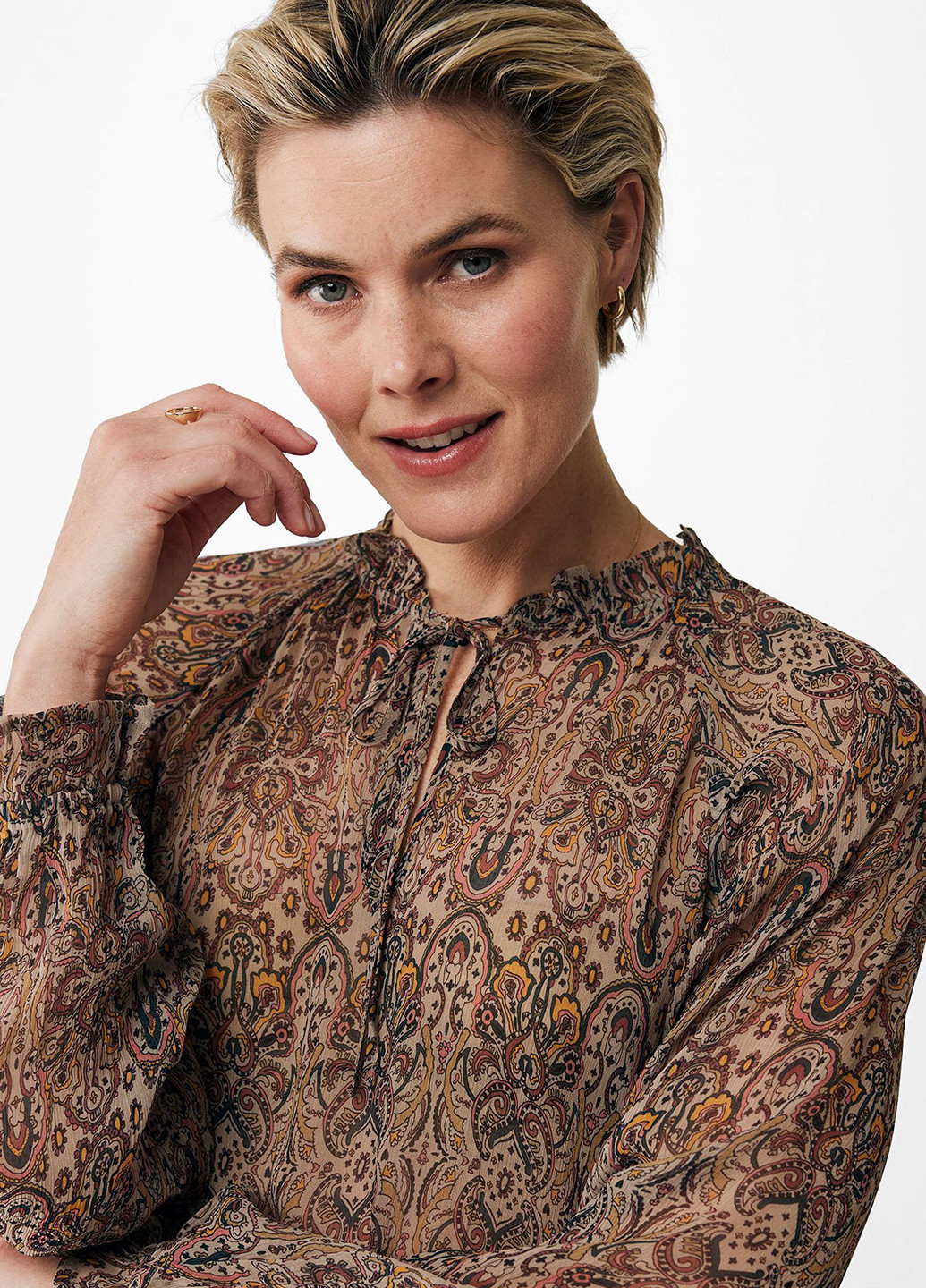 Комбинированная блуза Mexx