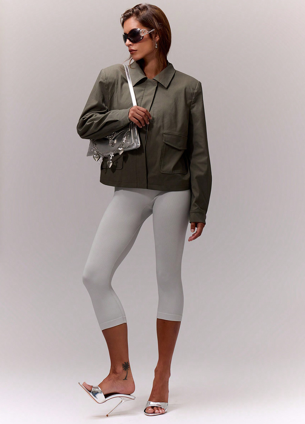 Куртка-рубашка SHEIN (345182156)