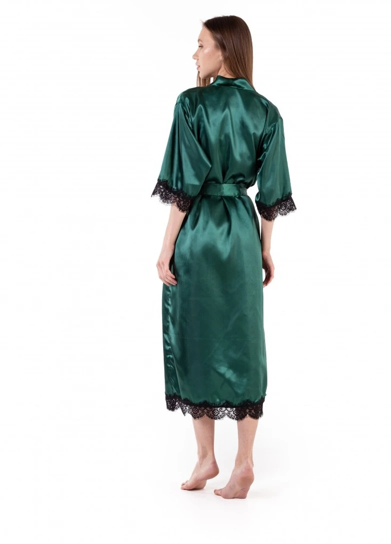 Халат женский 100-104 XL-2XL Изумруд Angelo Dolce l-12-1 (253096934)