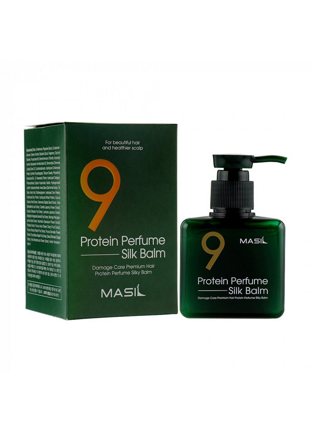 Бальзам парфумований для волосся шовковий з протеїнами 9 Protein Perfume Silk Balm MASIL (255405128)
