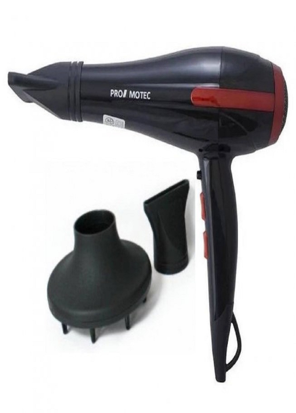 Професійний фен для сушіння волосся 3000W PM-2305 Чорний Promotec (254055460)