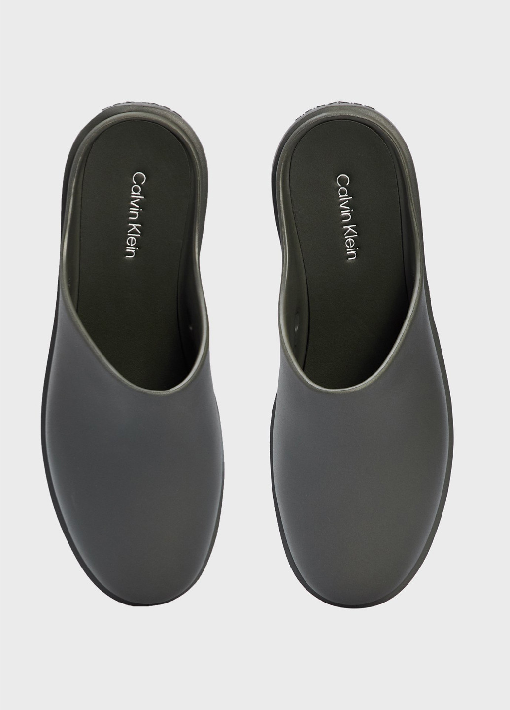 Оливковые сабо Calvin Klein