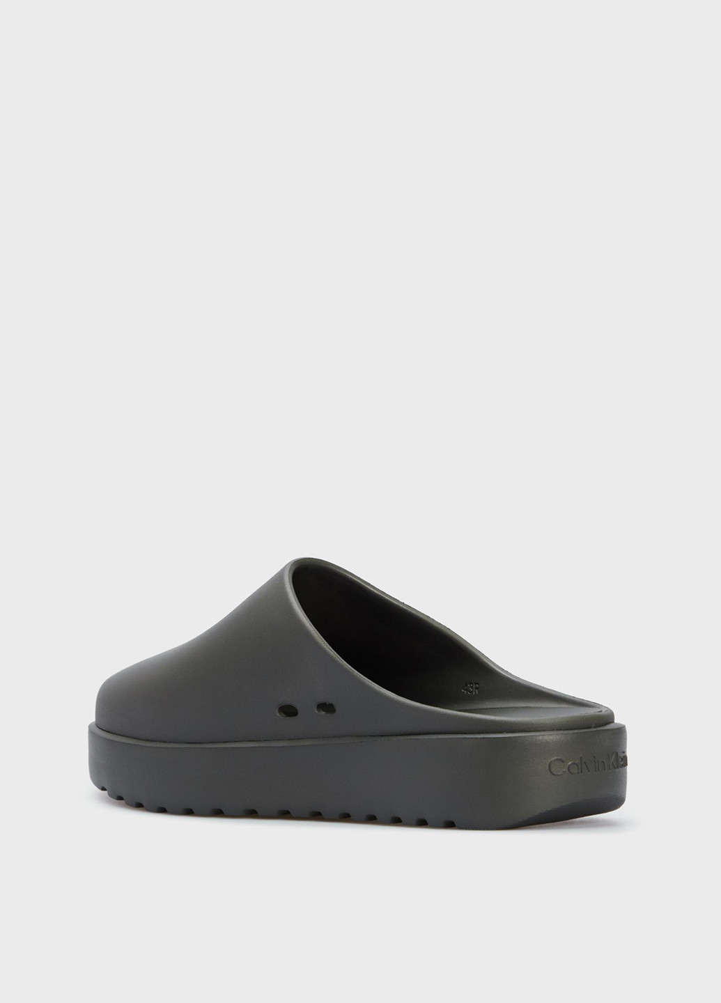 Оливковые сабо Calvin Klein