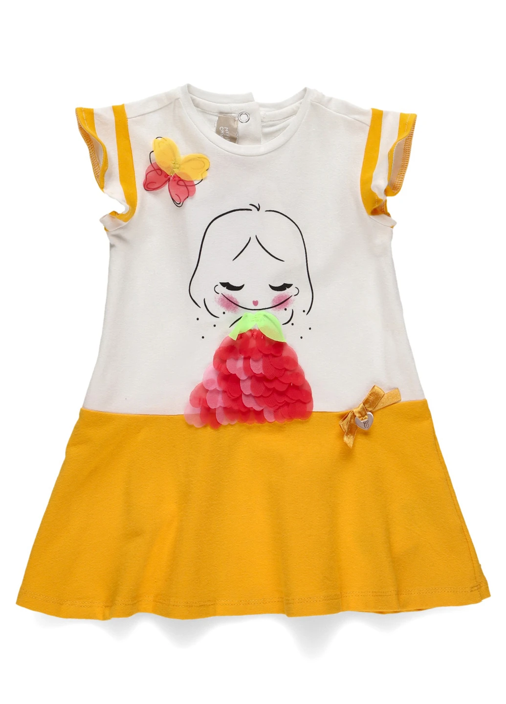Светло-жёлтое платье Chicco (316736891)