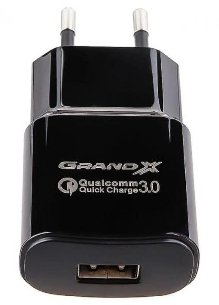 Зарядний пристрій CH-550BM (Quick Charg QC3.0 3.6V-12V, 3A-1.5A + DC c (CH-550BM) Grand-X (216637210)