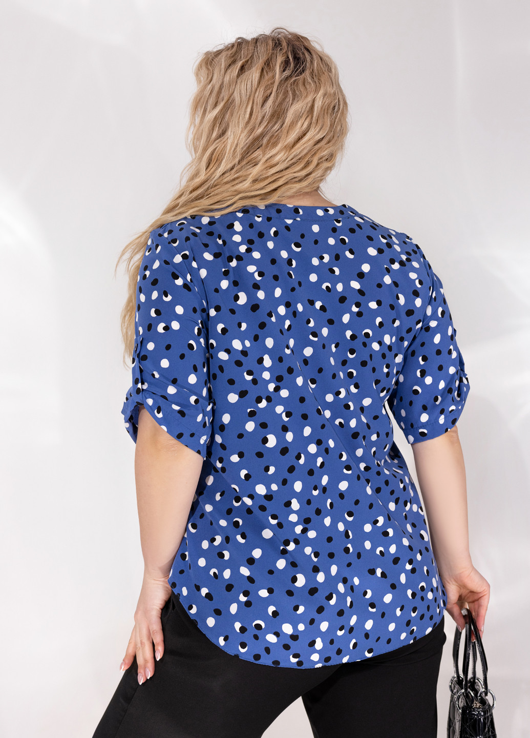 Синяя летняя блуза Demma