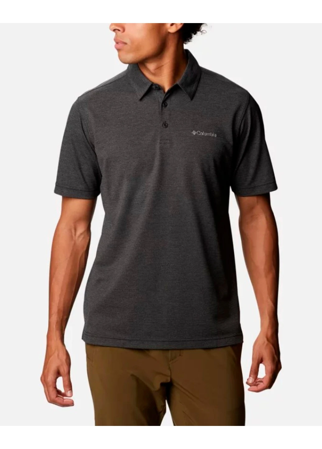 1931941-554 XXL Сорочка-поло чоловіча Havercamp™ Pique Polo бузковий р.XXL Columbia (253649483)