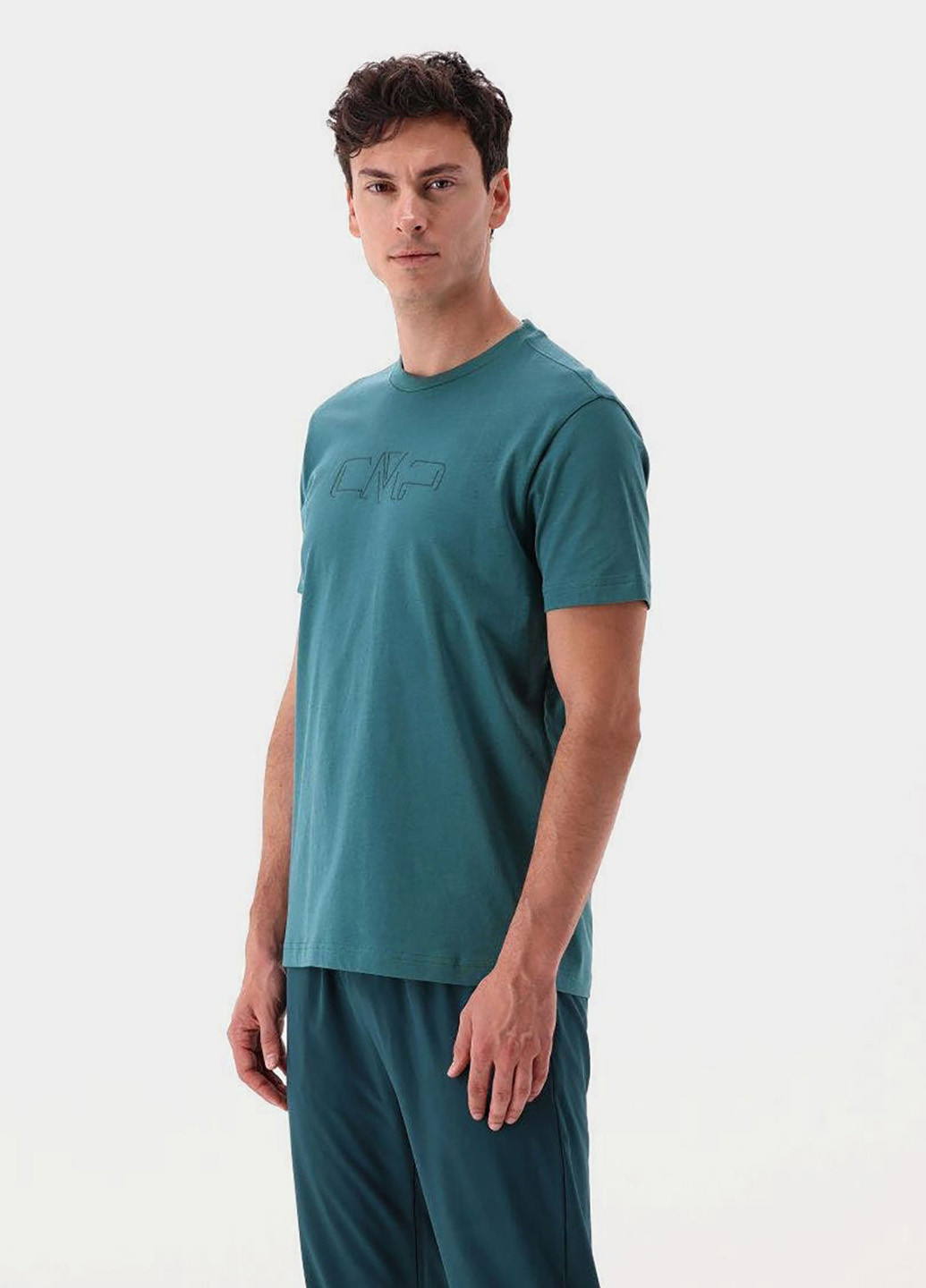 Морской волны футболка CMP MAN T-SHIRT