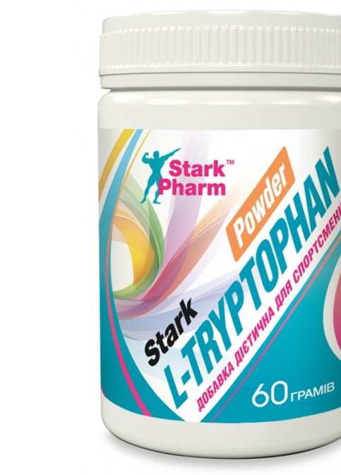 Амінокислота L-Tryptophan 60g Stark Pharm (254784695)