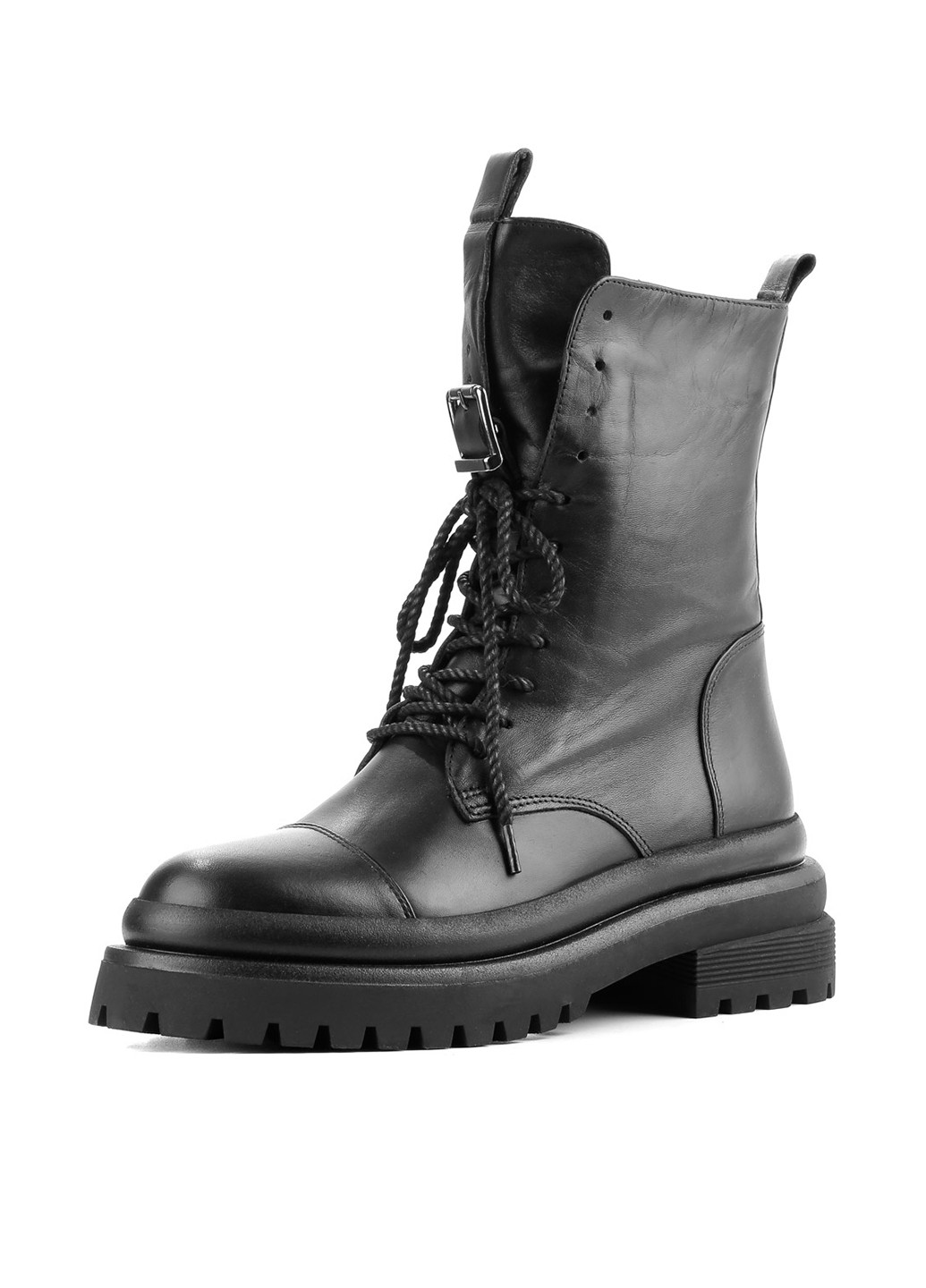 Зимние ботинки Le'BERDES с пряжкой, со шнуровкой