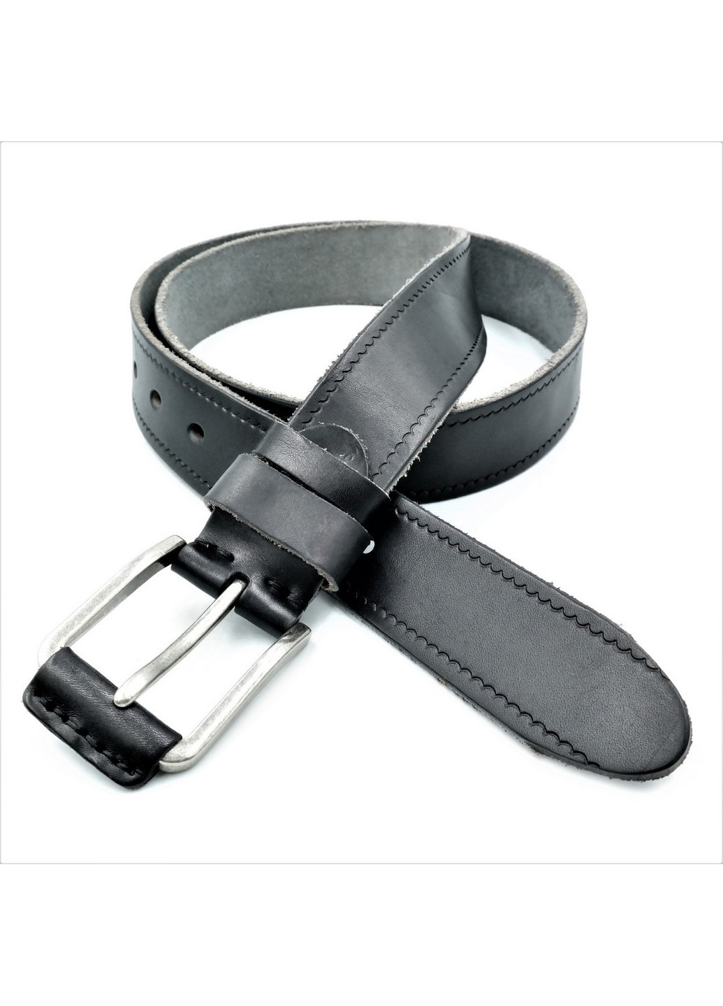 Чоловічий шкіряний ремінь Le-Mon (255405641)