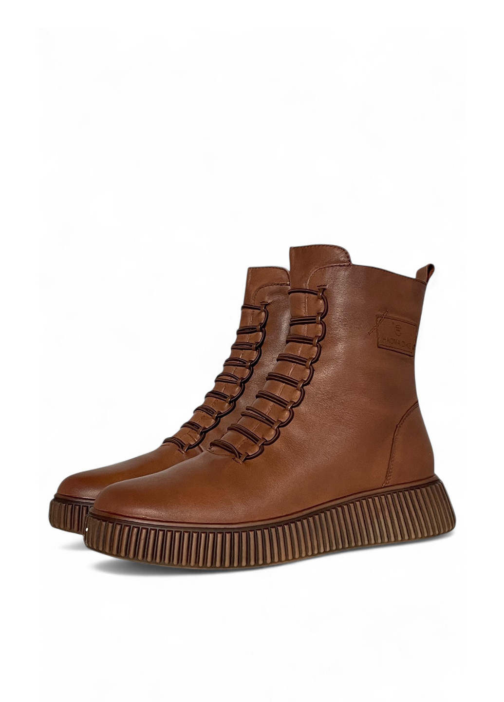 Зимние ботинки Meego с логотипом, со шнуровкой