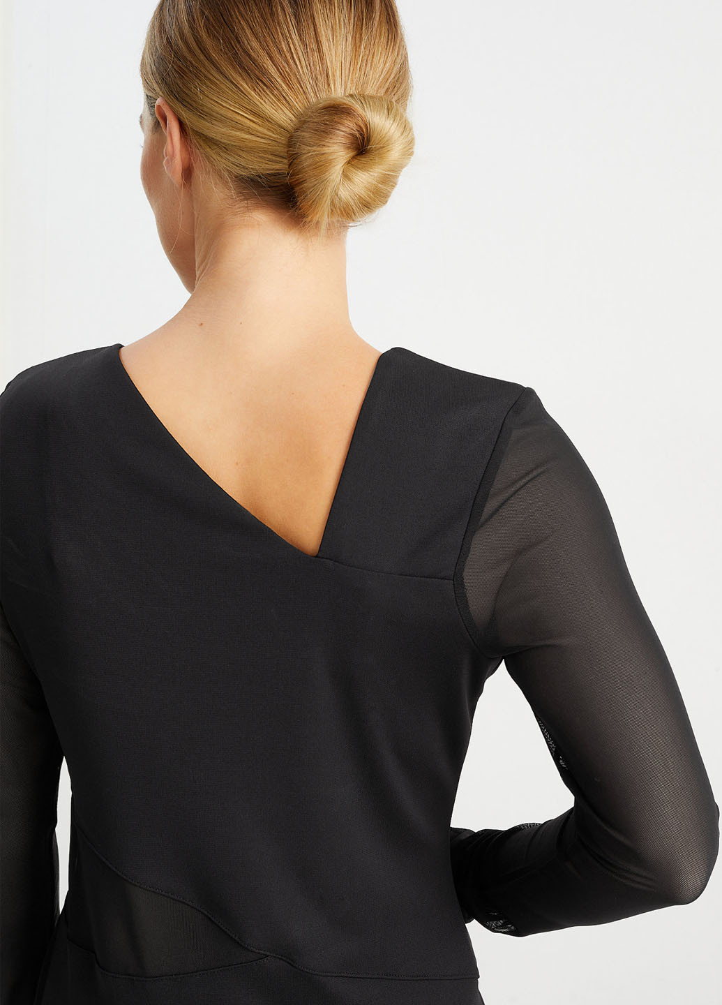 Чорна вечірня, кежуал сукня силуетна C&A однотонна