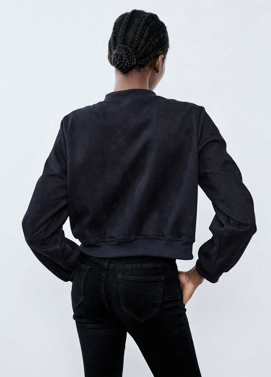 Бомбер SHEIN бейсбольный на пуговицах (366499310)