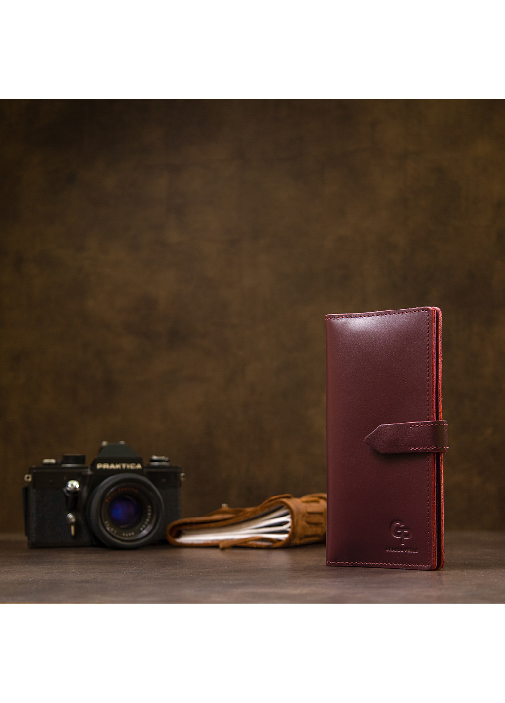 Женское кожаное портмоне 9х18х1,5 см Grande Pelle (250096846)