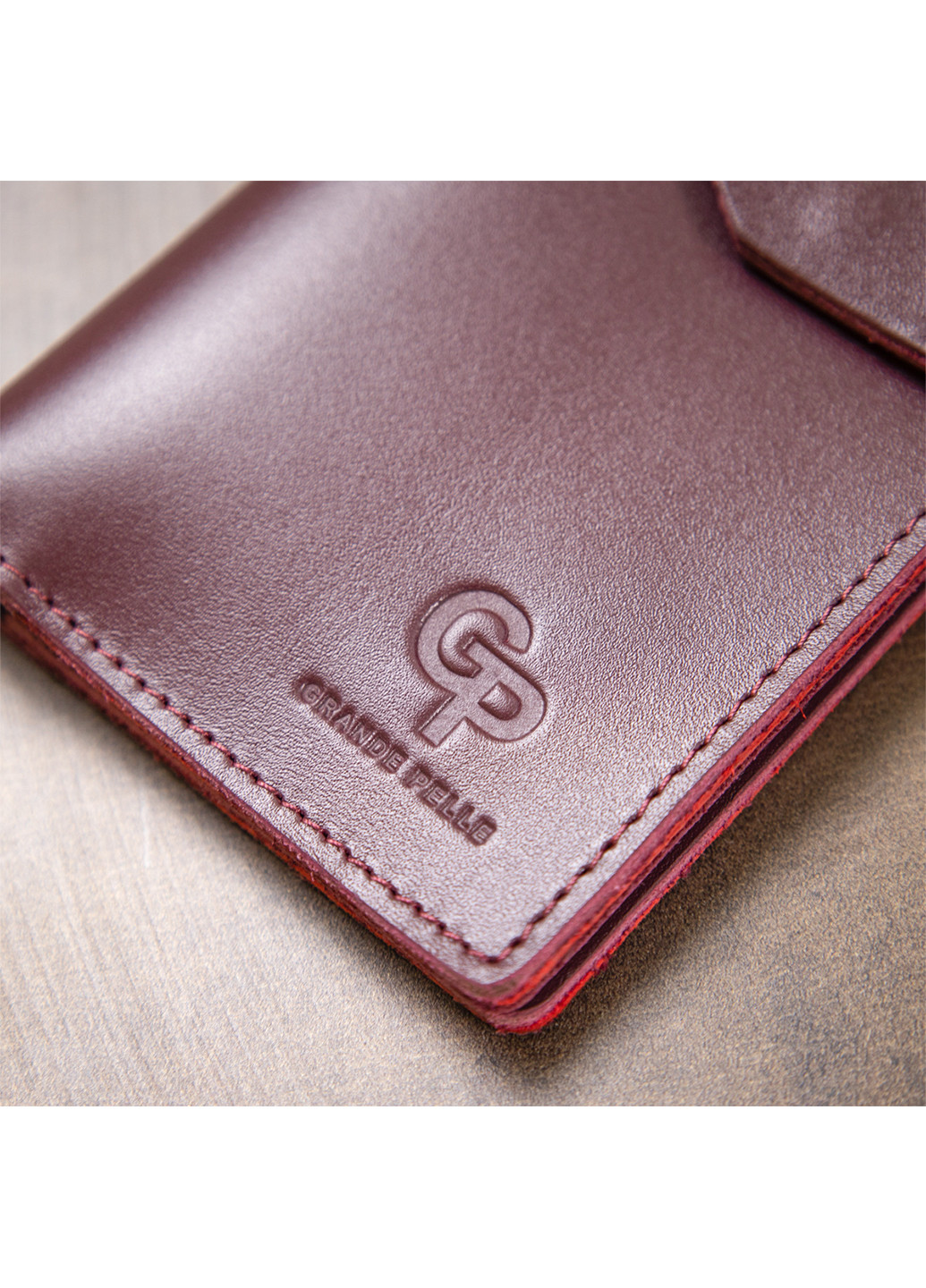 Женское кожаное портмоне 9х18х1,5 см Grande Pelle (250096846)