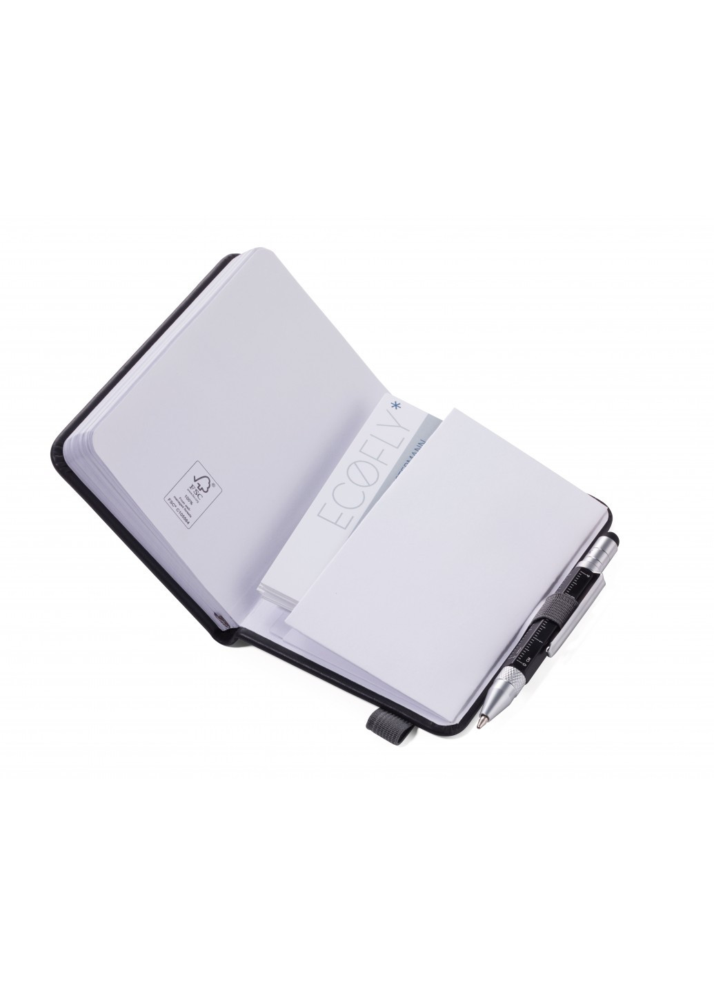 Блокнот Din A7 Lilipad + ручка Liliput; чорний Troika (215489568)