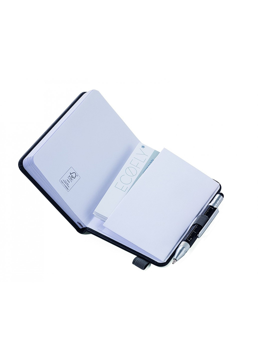 Блокнот Din A7 Lilipad + ручка Liliput; чорний Troika (215489568)