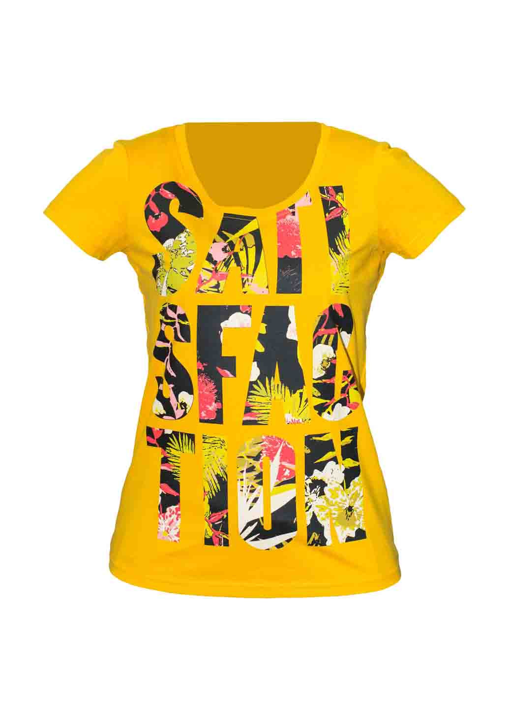 Жовта літня футболка Erke