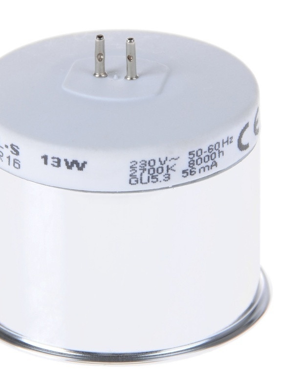 Комплект из двух энергосберегающих ламп PL-S 13W/827 GU5.3 MR16 Br Brille (254802891)
