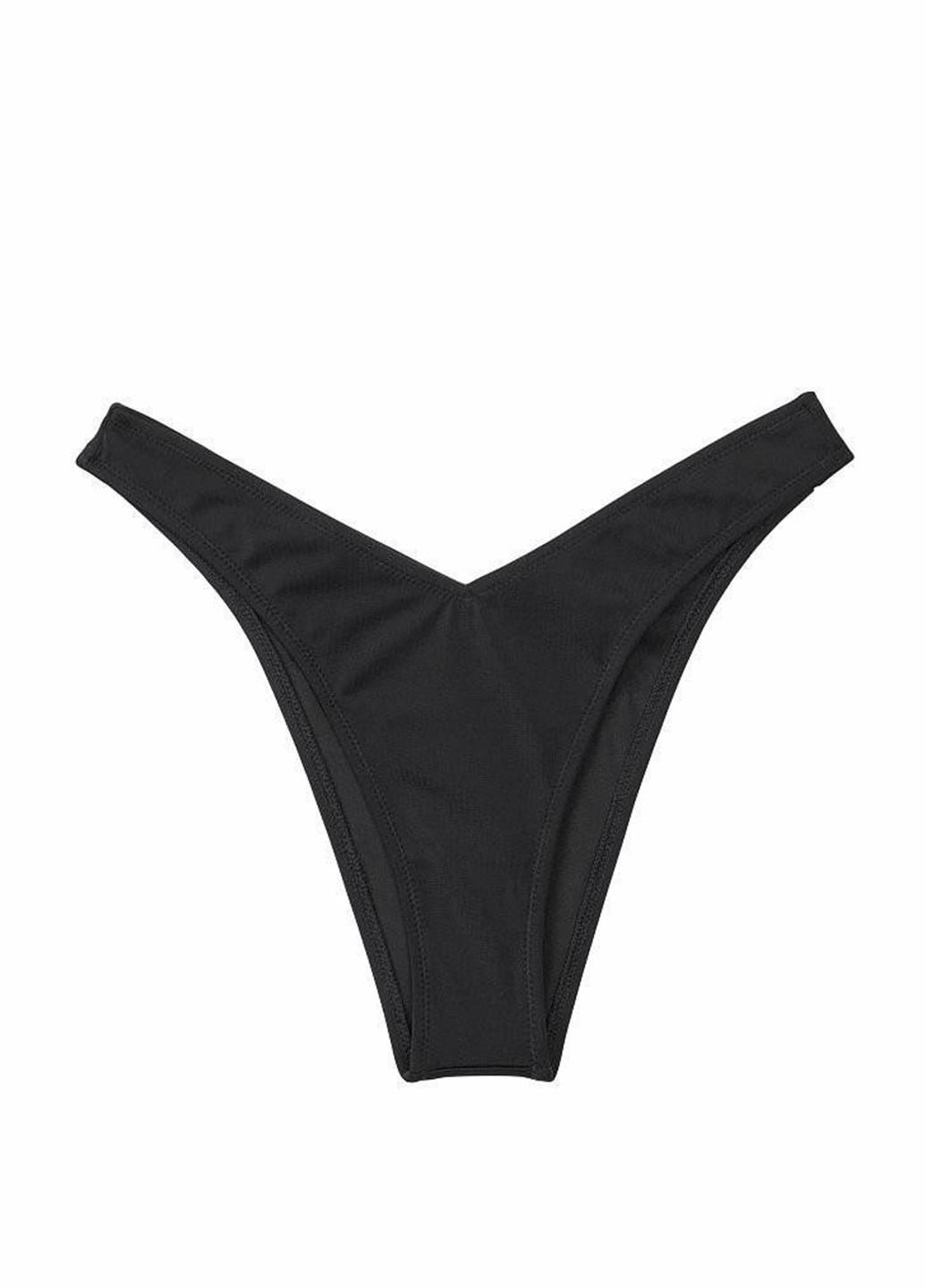 Черный летний купальник (лиф, трусики) бикини Victoria's Secret