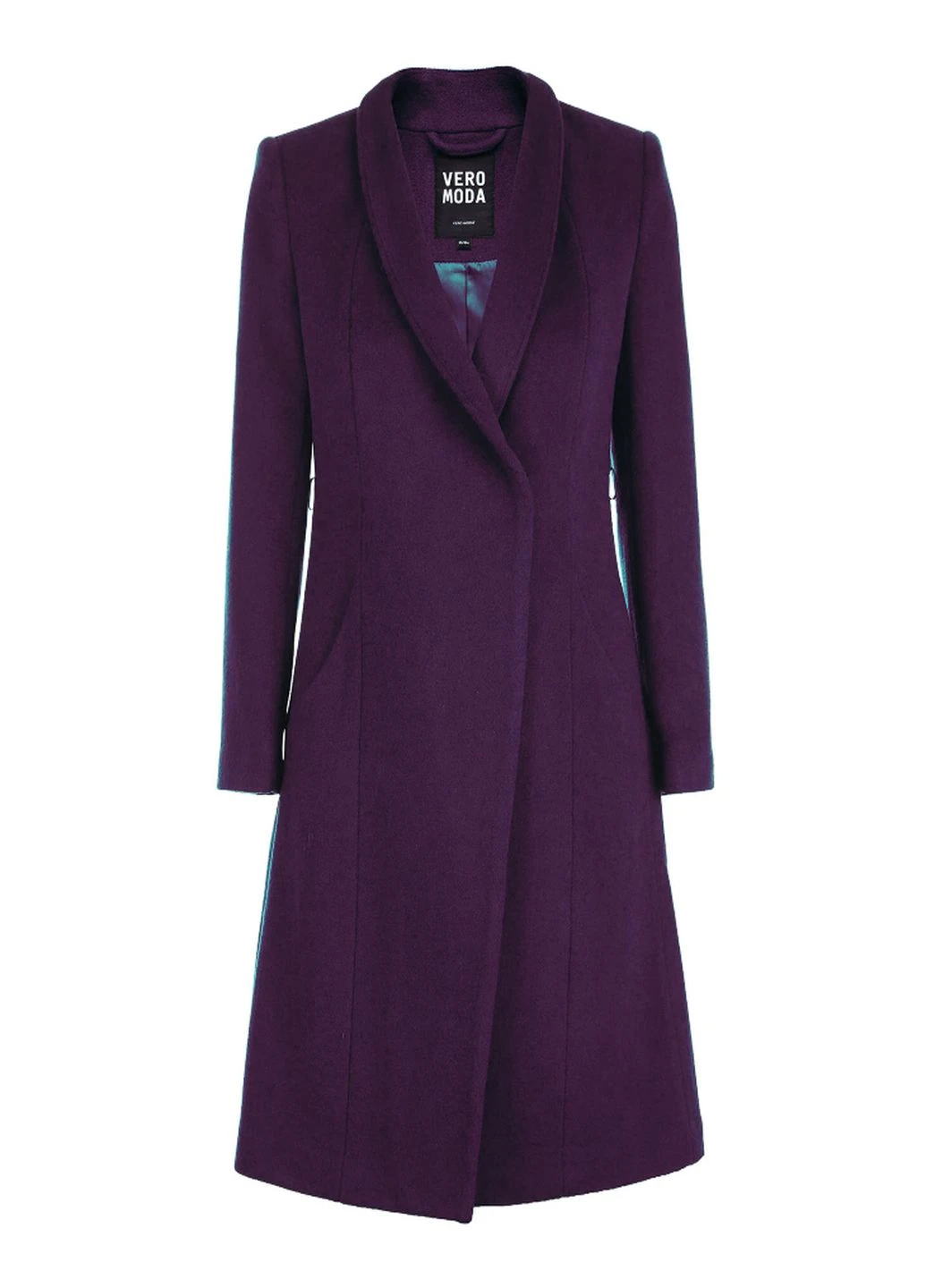 Фиолетовое демисезонное Пальто Vero Moda