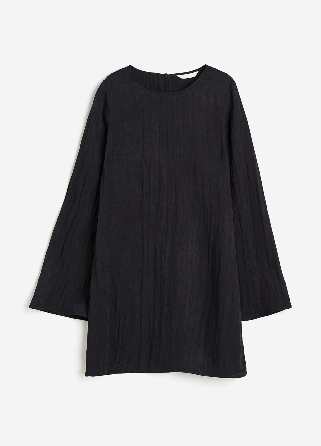 Чорна кежуал сукня H&M однотонна