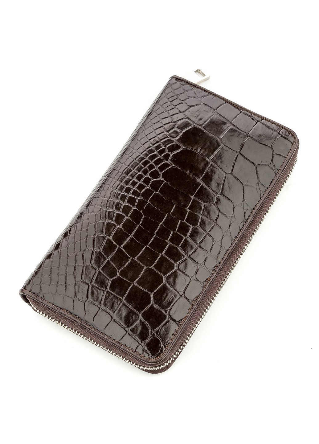 Мужской кожаный клатч-кошелек 20х11 см Crocodile leather (229460984)
