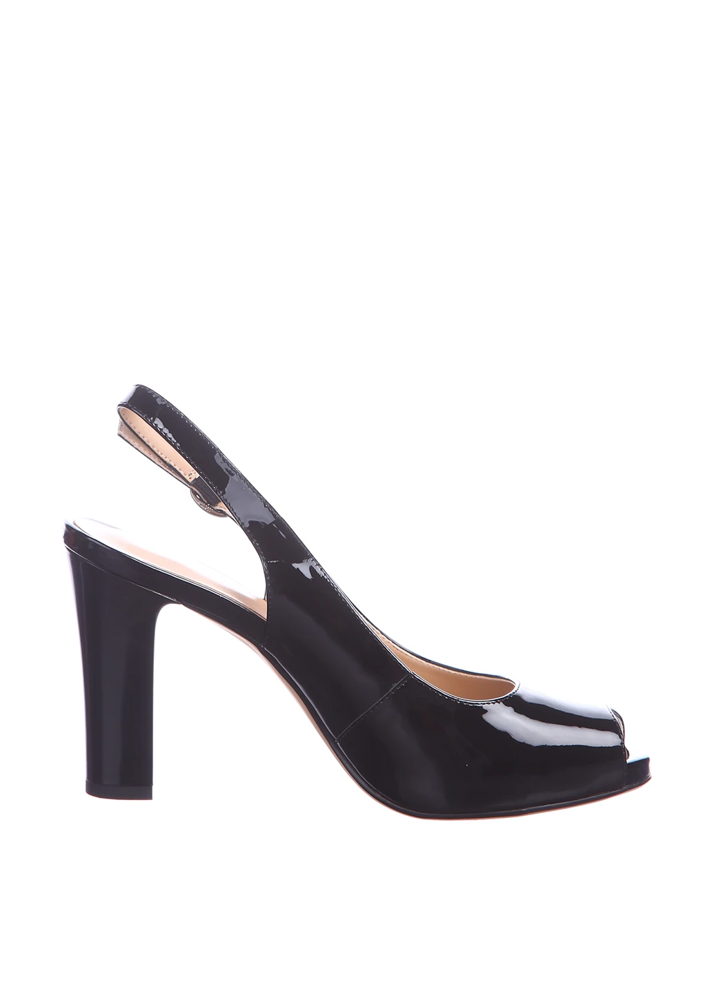Черные босоножки Blizzarini с ремешком лаковые