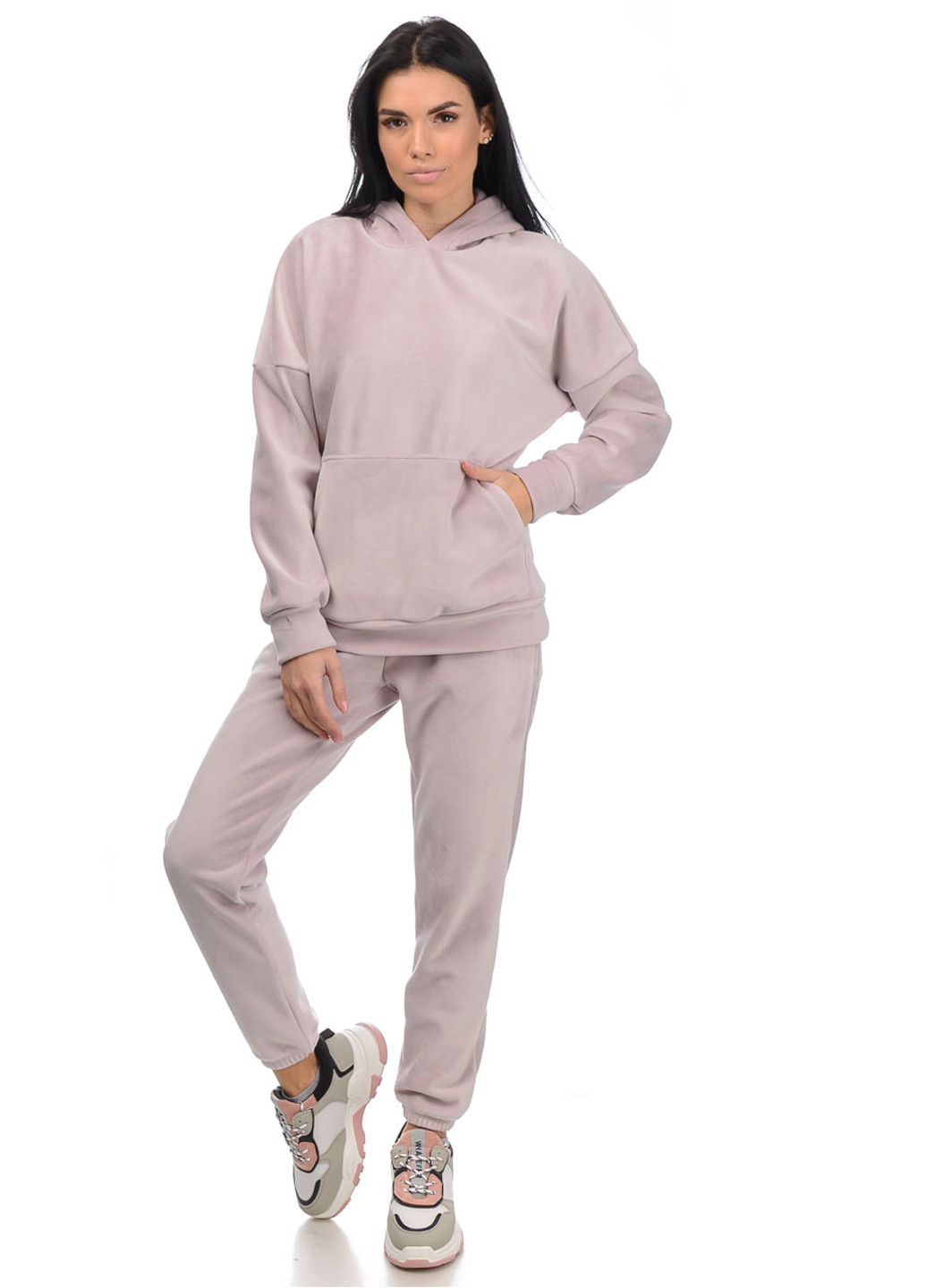 Костюм (худі, штани) Go Fitness (273215923)