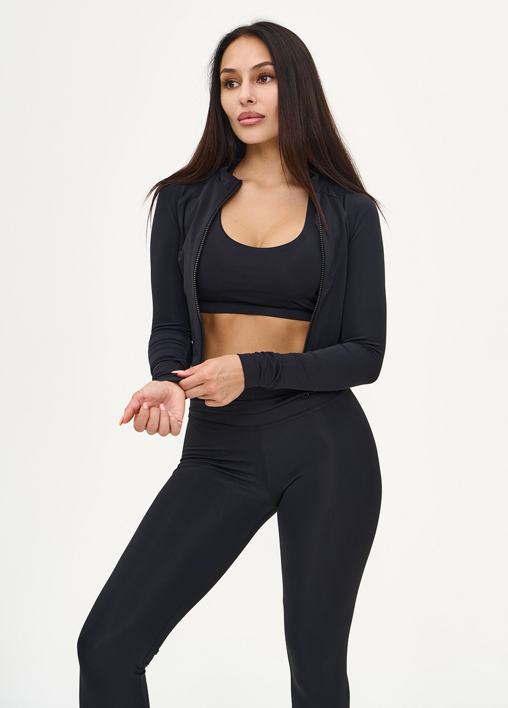 Комплект жіночий спортивний (лосини, топ та кофта) NOVA VEGA (303535015)