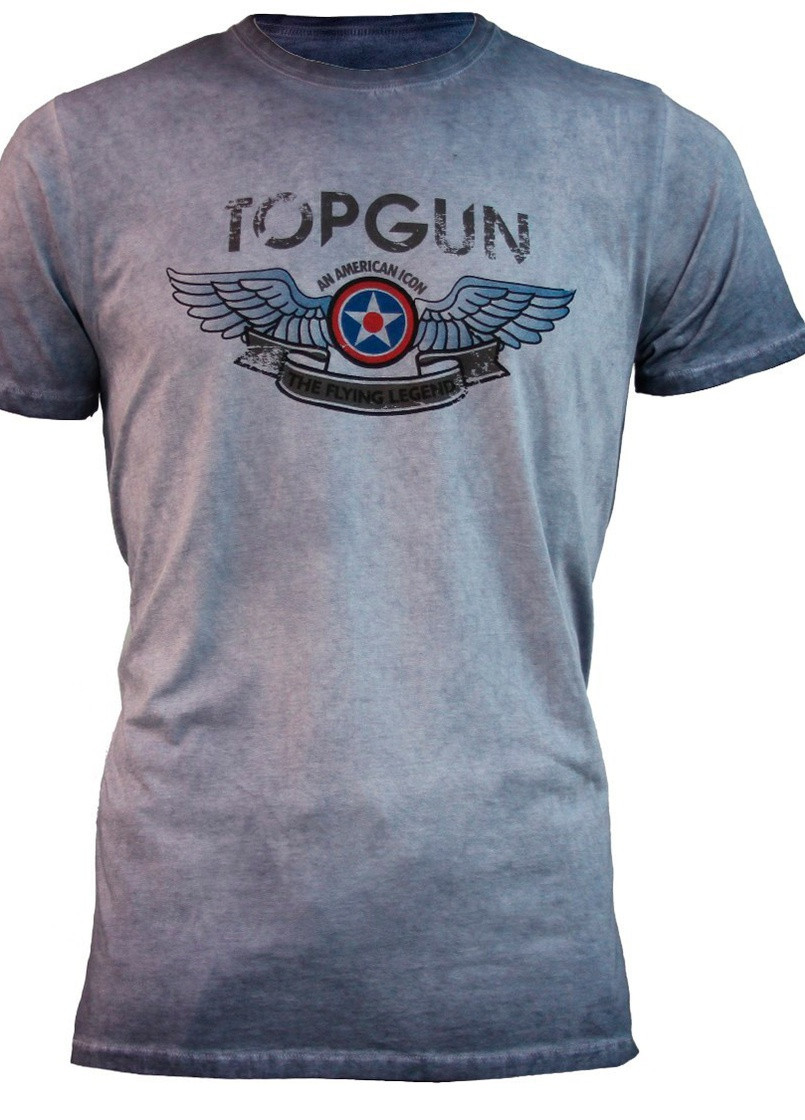Синяя футболка Top Gun