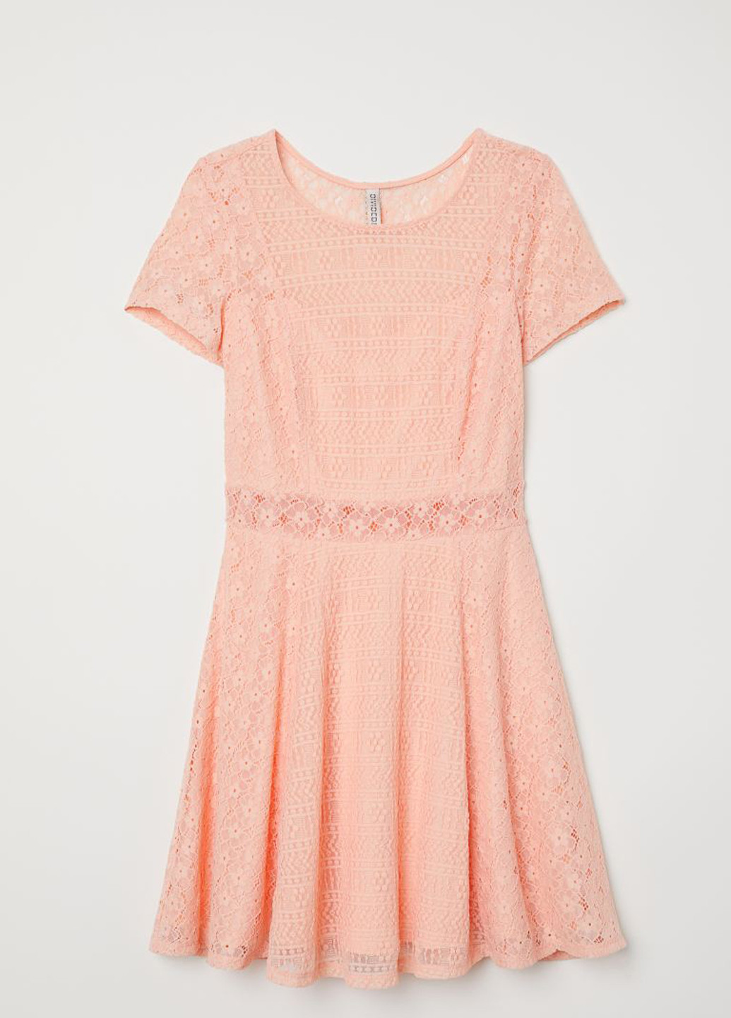 Рожево-лілова кежуал сукня H&M однотонна