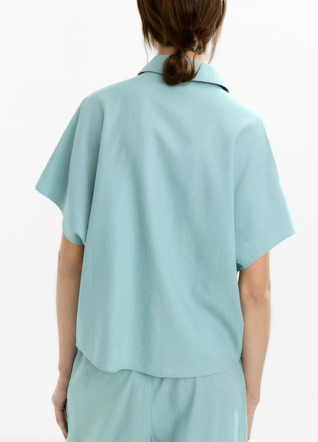 Мятная кэжуал рубашка однотонная Parfois