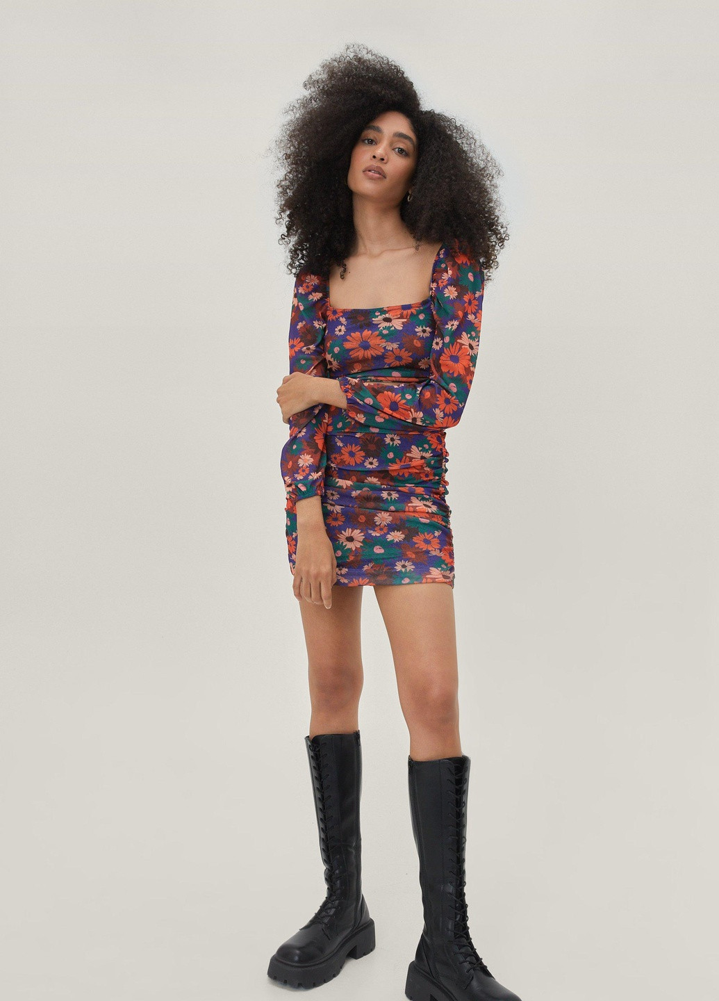 Комбинированная блуза Nasty Gal