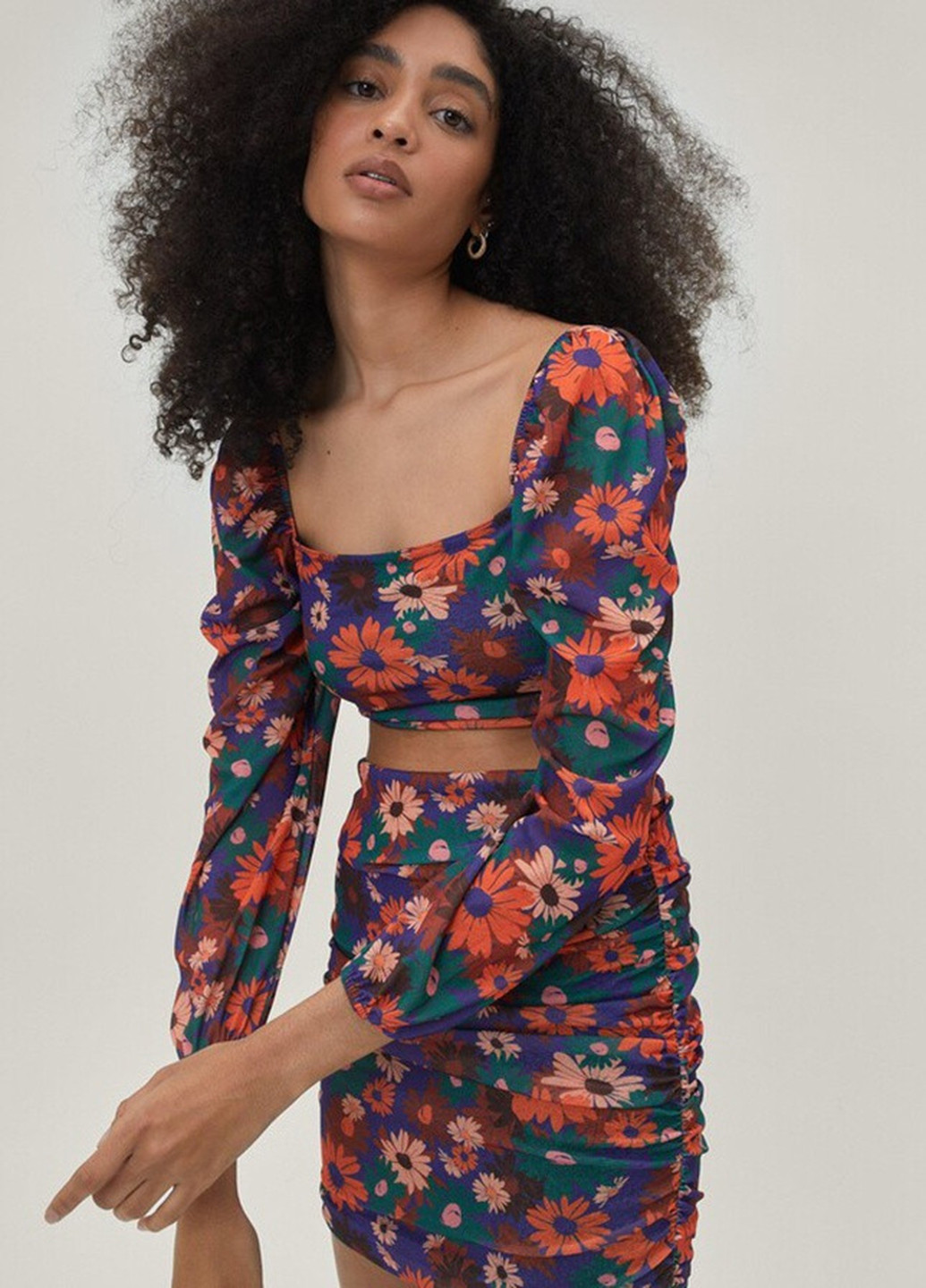 Комбинированная блуза Nasty Gal