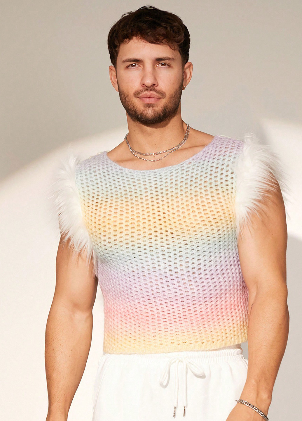 Комбінований літній джемпер джемпер SHEIN