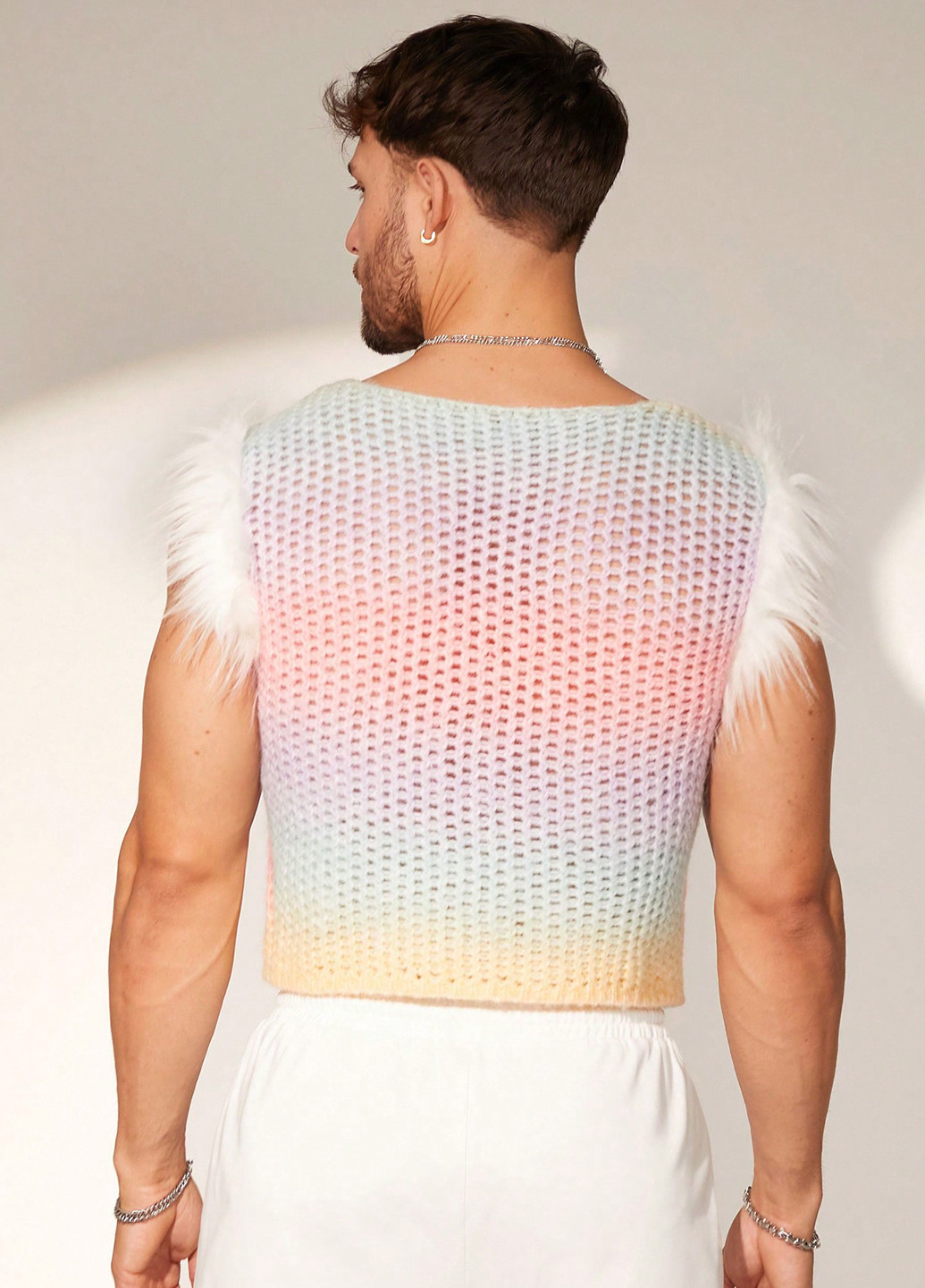 Комбінований літній джемпер джемпер SHEIN